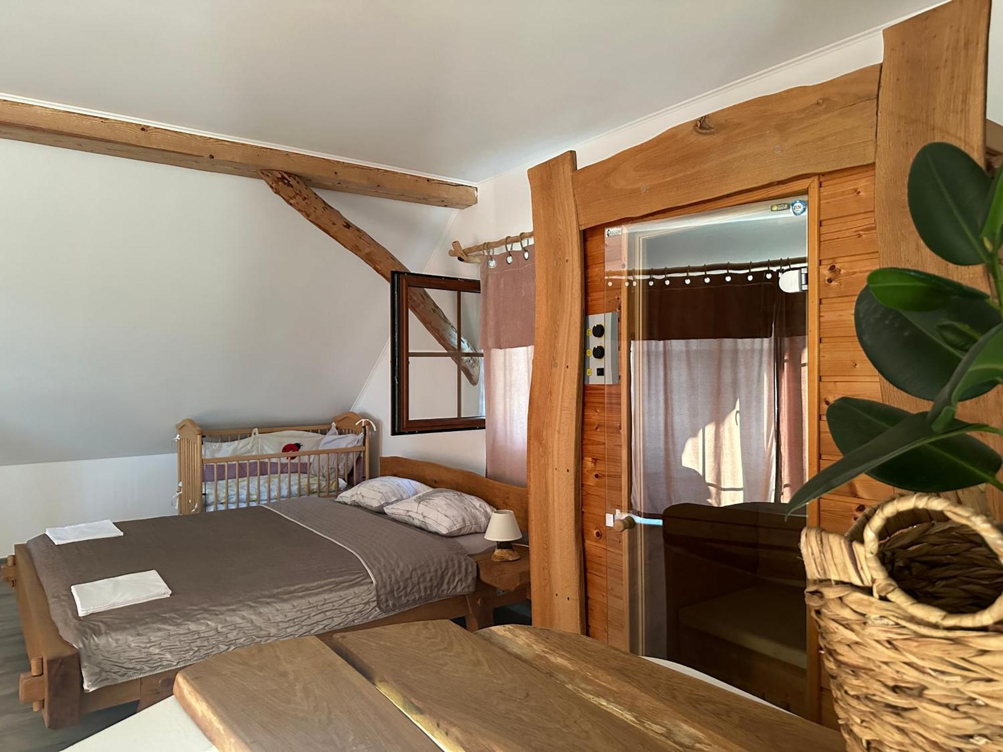 Zerko Holiday Home - Vineyard Chalet With Sauna And Jacuzzi Free Mirna Kültér fotó